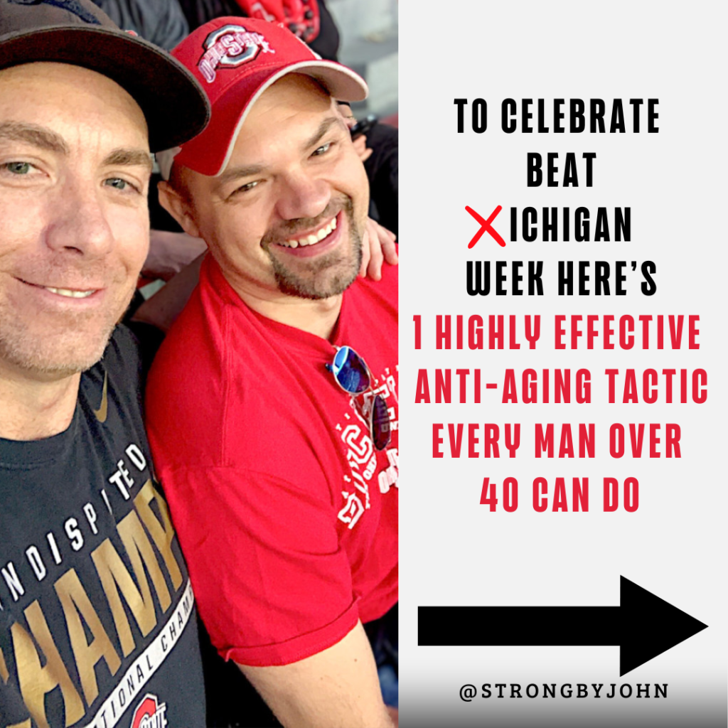 1 HIGHLY EFFECTIVE ANTI-AGING TACTIC EVERY FAMILY MAN OVER 40 CAN DO⁣